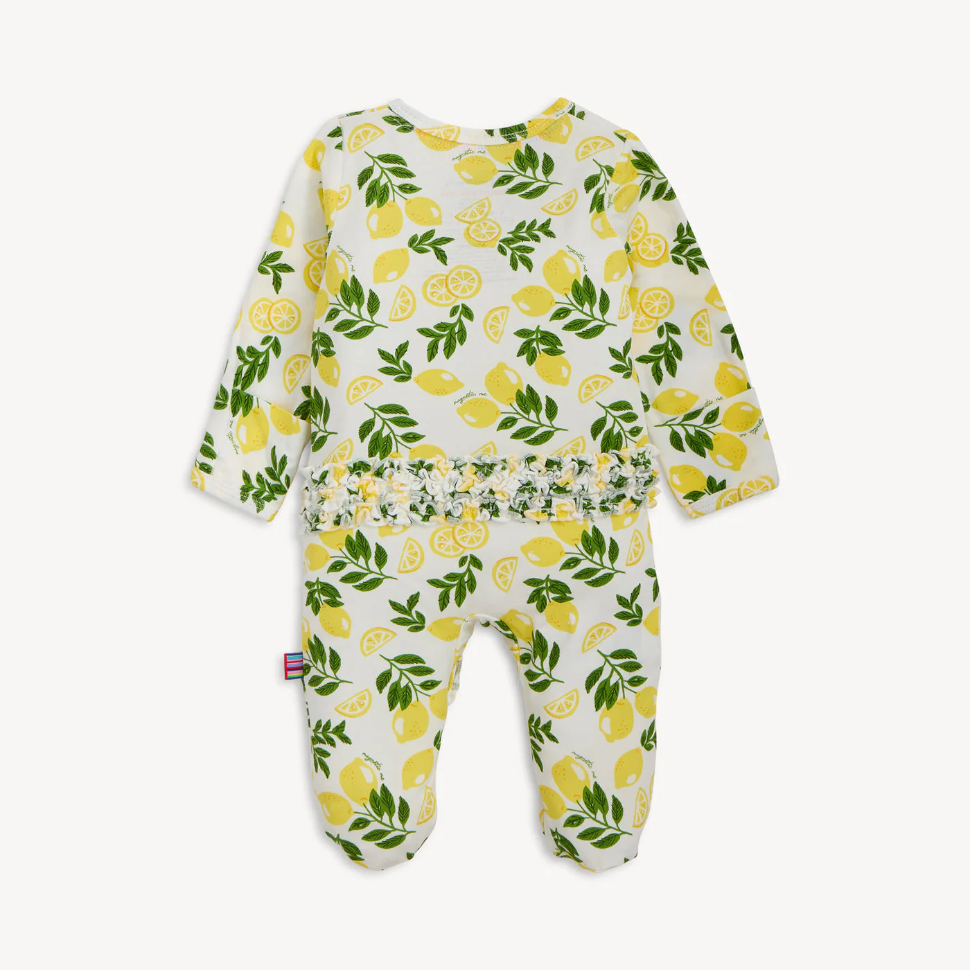 Simply The Zest Modal Magnetic Ruffle Footie by Magnetic Me - Image 3