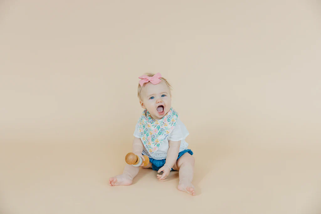 Single Bandana Bib - Birdie by Copper Pearl - Image 4