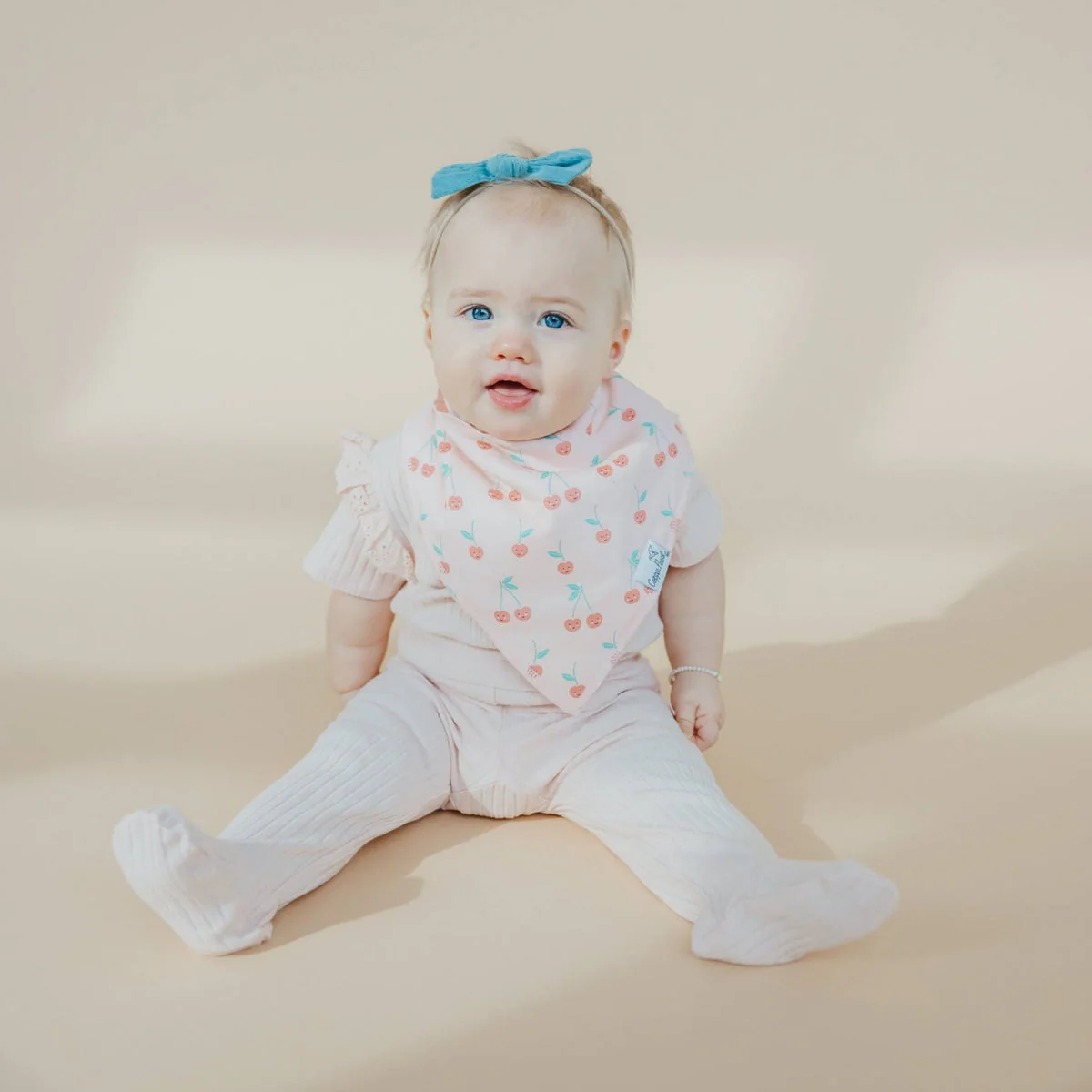Single Bandana Bib - Cheery by Copper Pearl - Image 6