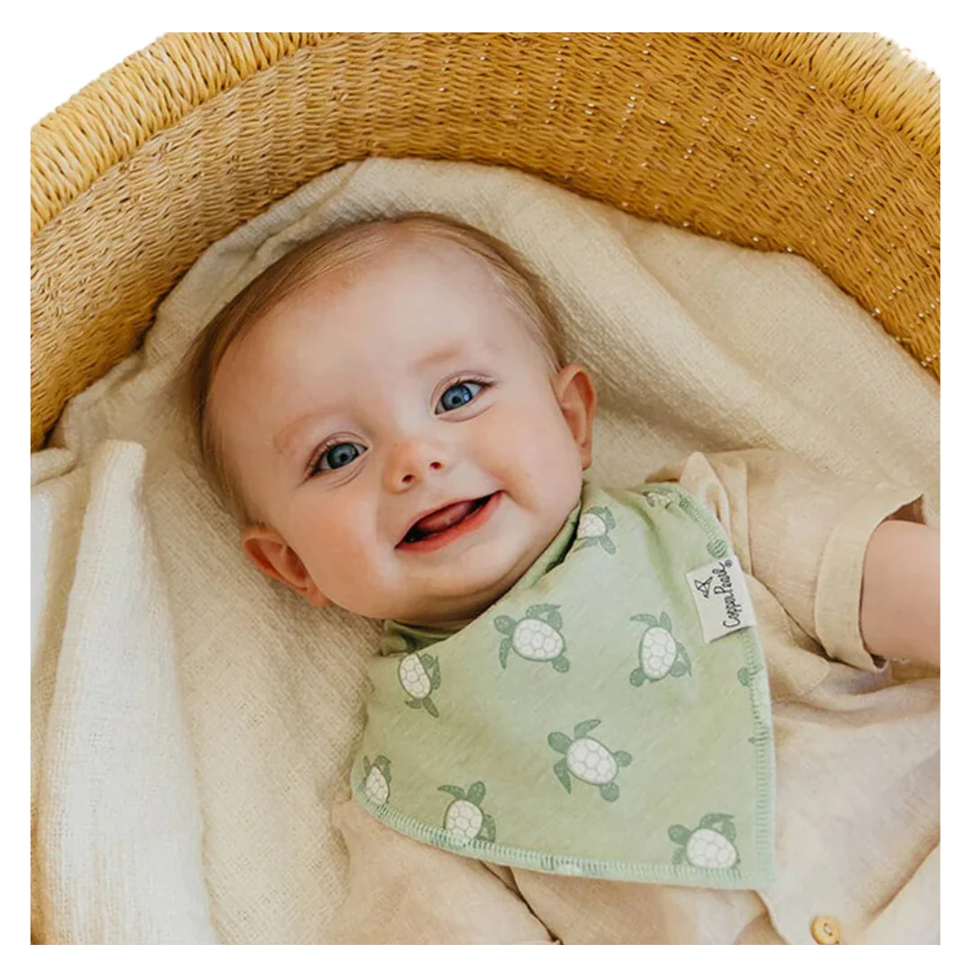 Single Bandana Bib - Cove by Copper Pearl - Image 2