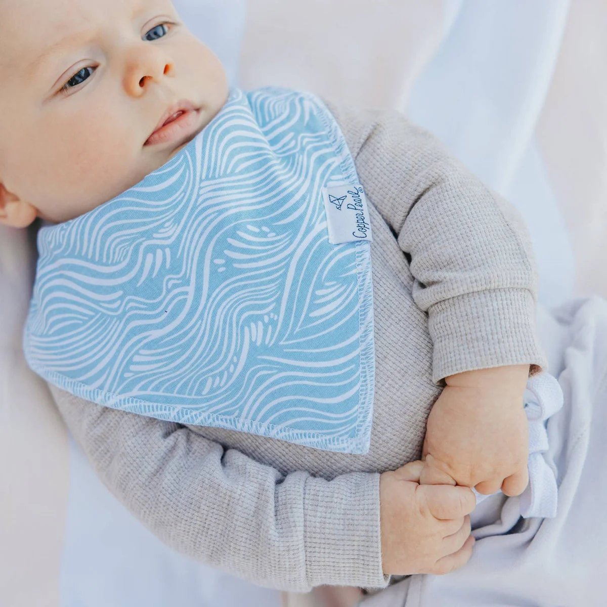 Single Bandana Bib - Cove by Copper Pearl - Image 4