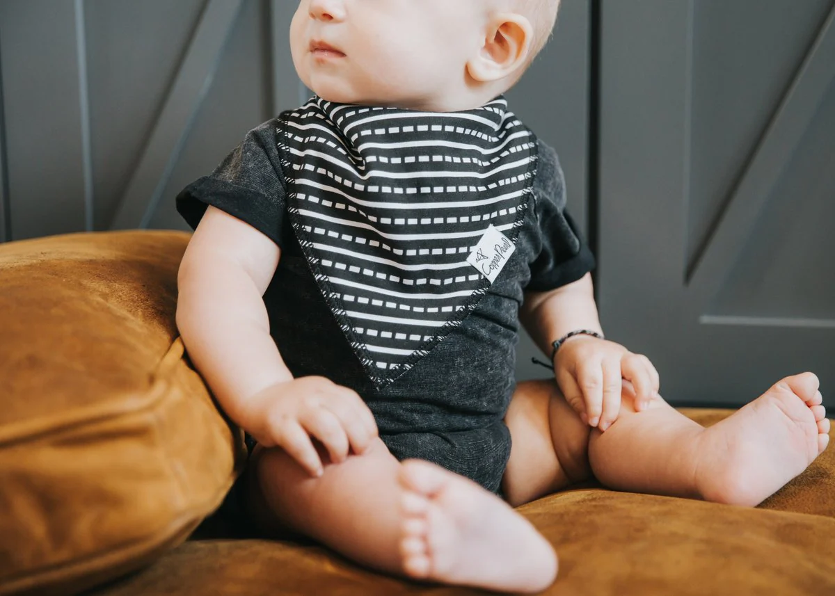 Single Bandana Bib - Diesel by Copper Pearl - Image 3