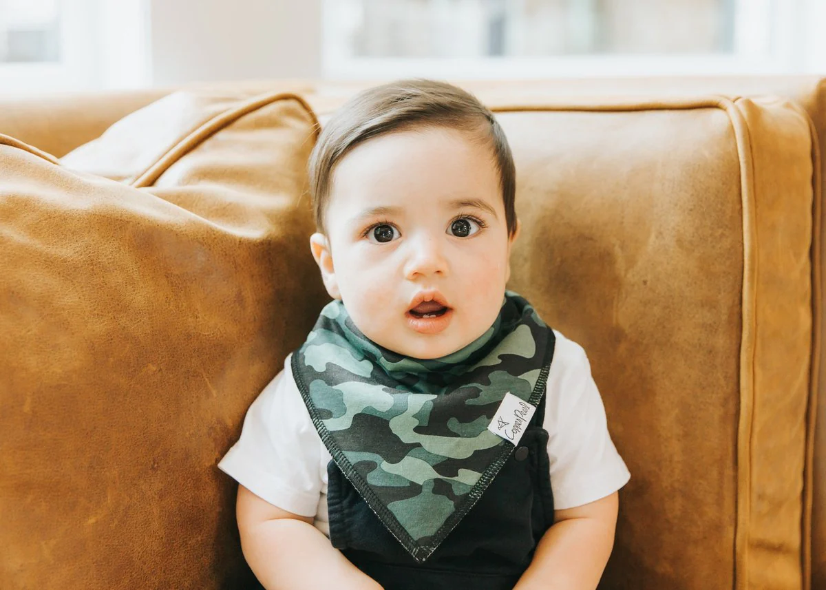Single Bandana Bib - Diesel by Copper Pearl - Image 4