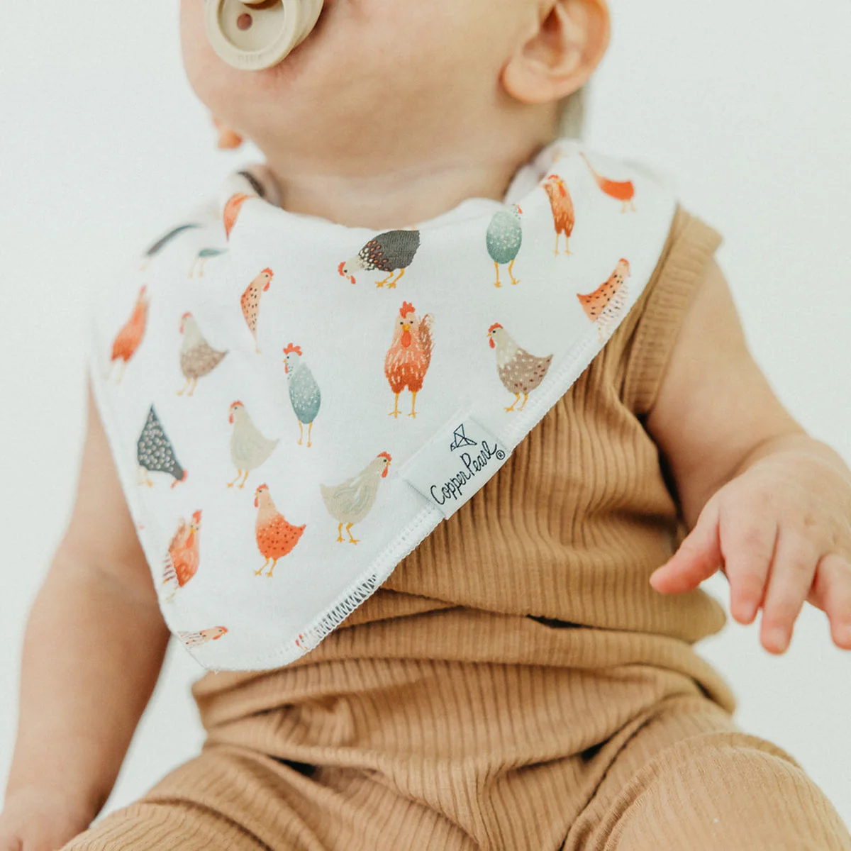 Single Bandana Bib - Farmstead by Copper Pearl - Image 2