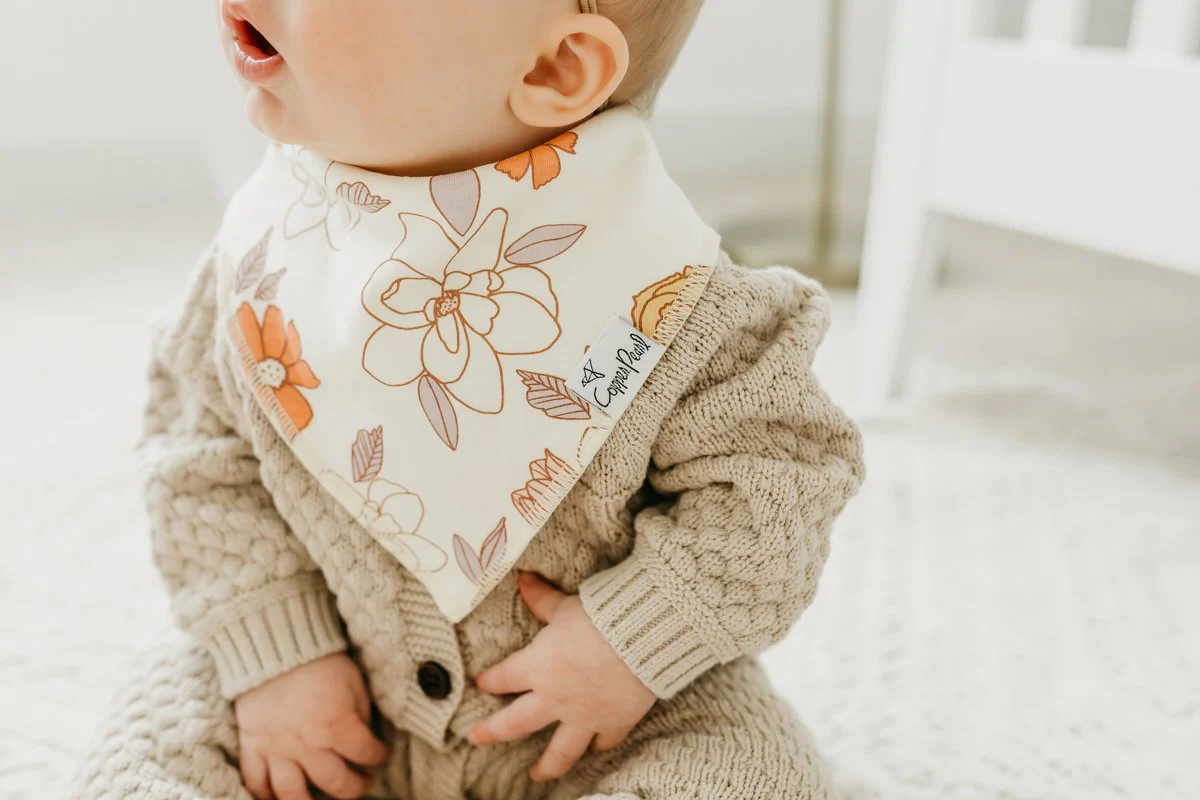 Single Bandana Bib - Ferra by Copper Pearl - Image 2