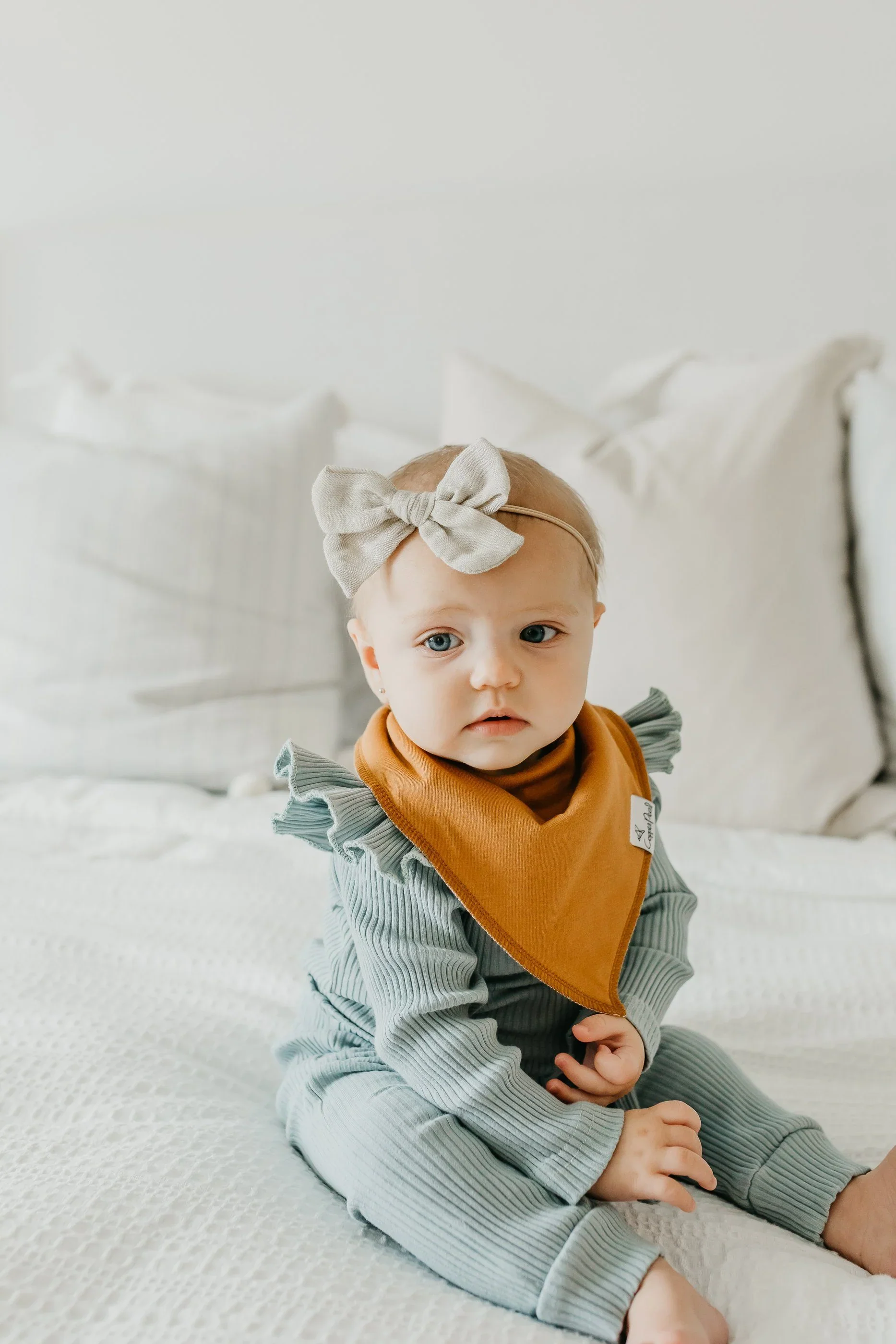 Single Bandana Bib - Ferra by Copper Pearl - Image 5