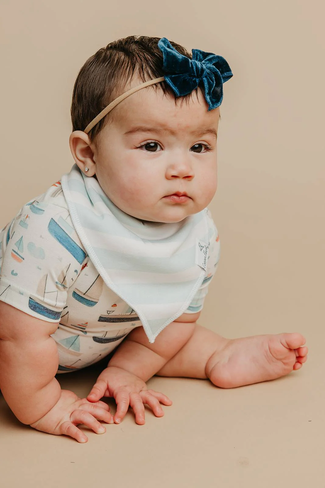 Single Bandana Bib - Fischer by Copper Pearl - Image 4