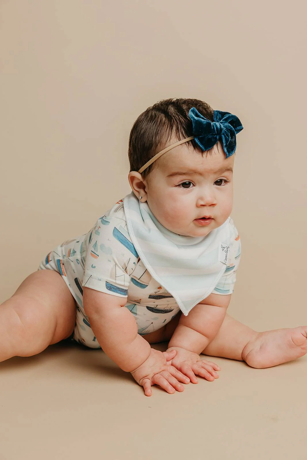 Single Bandana Bib - Fischer by Copper Pearl - Image 5