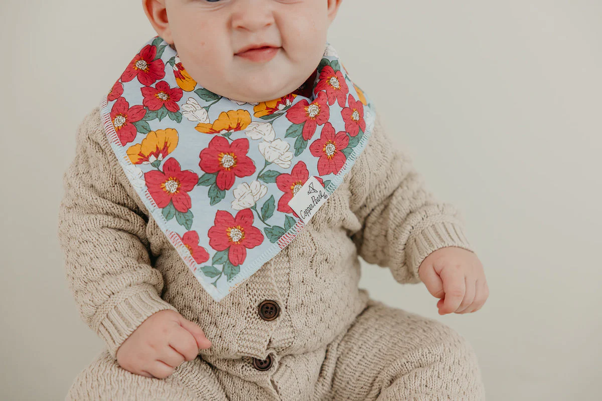 Single Bandana Bib - Ivy by Copper Pearl - Image 4