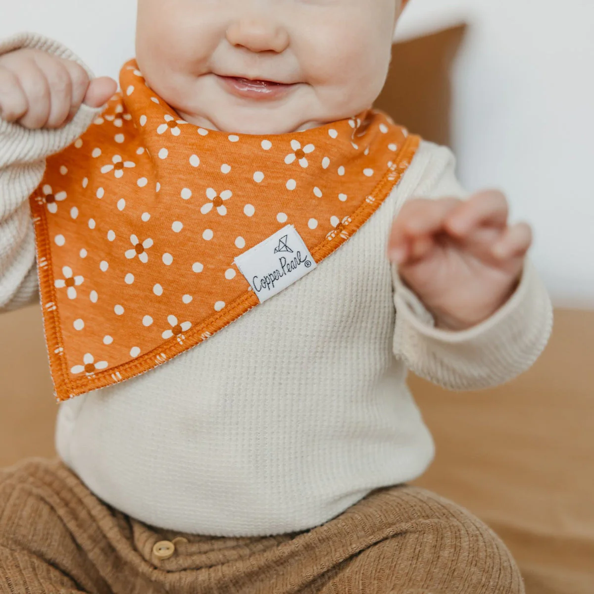 Single Bandana Bib - Rue by Copper Pearl - Image 4