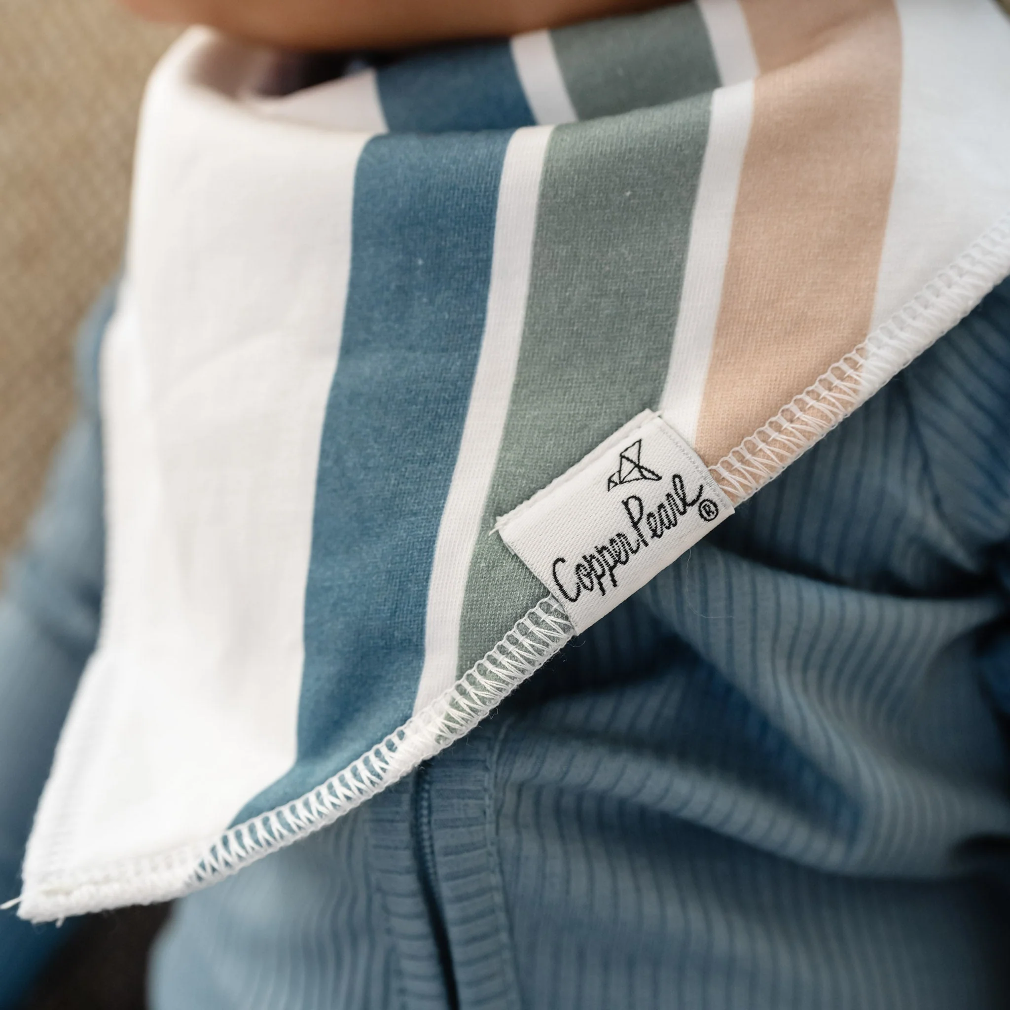 Single Bandana Bib - Ryder by Copper Pearl - Image 5