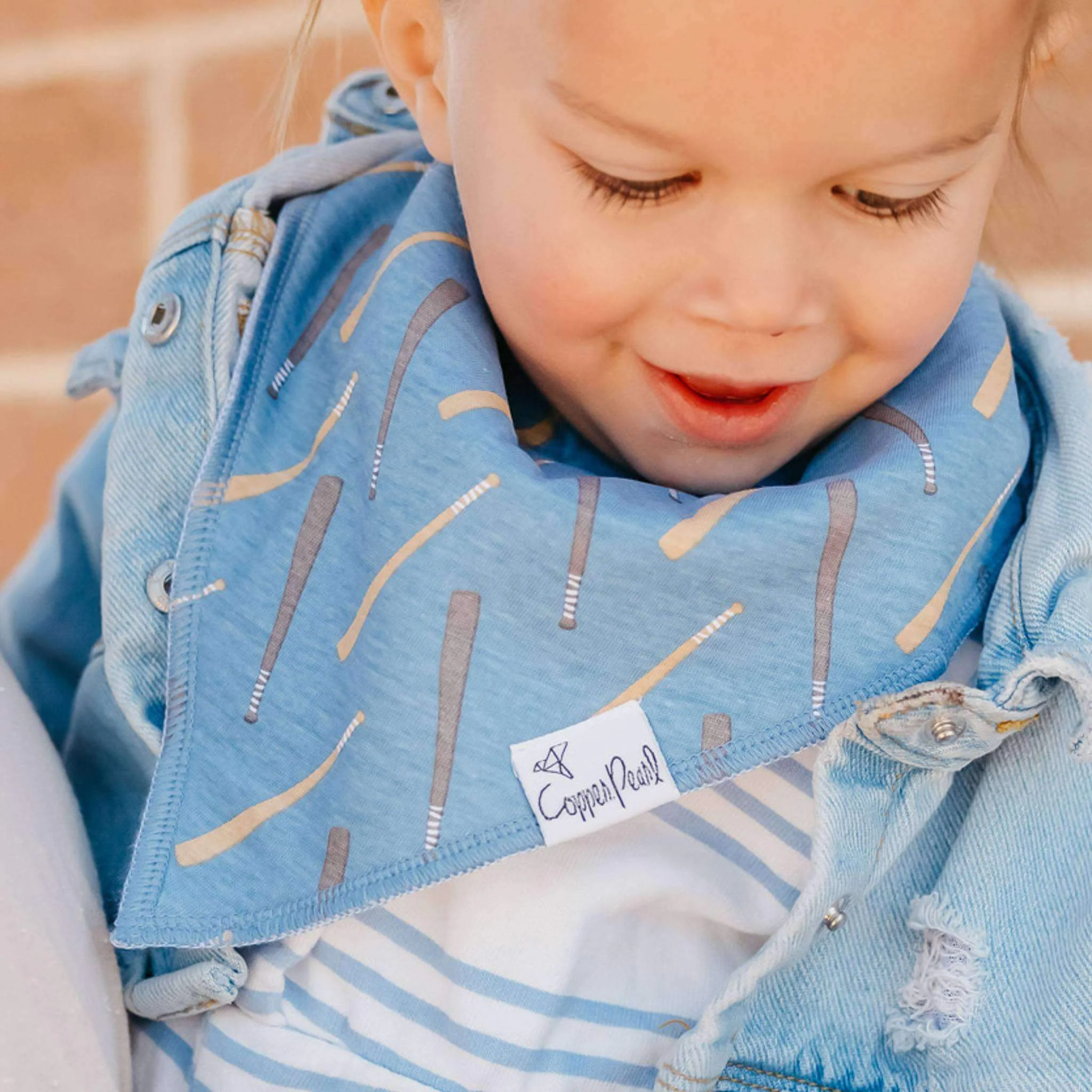 Single Bandana Bib - Slugger by Copper Pearl - Image 5