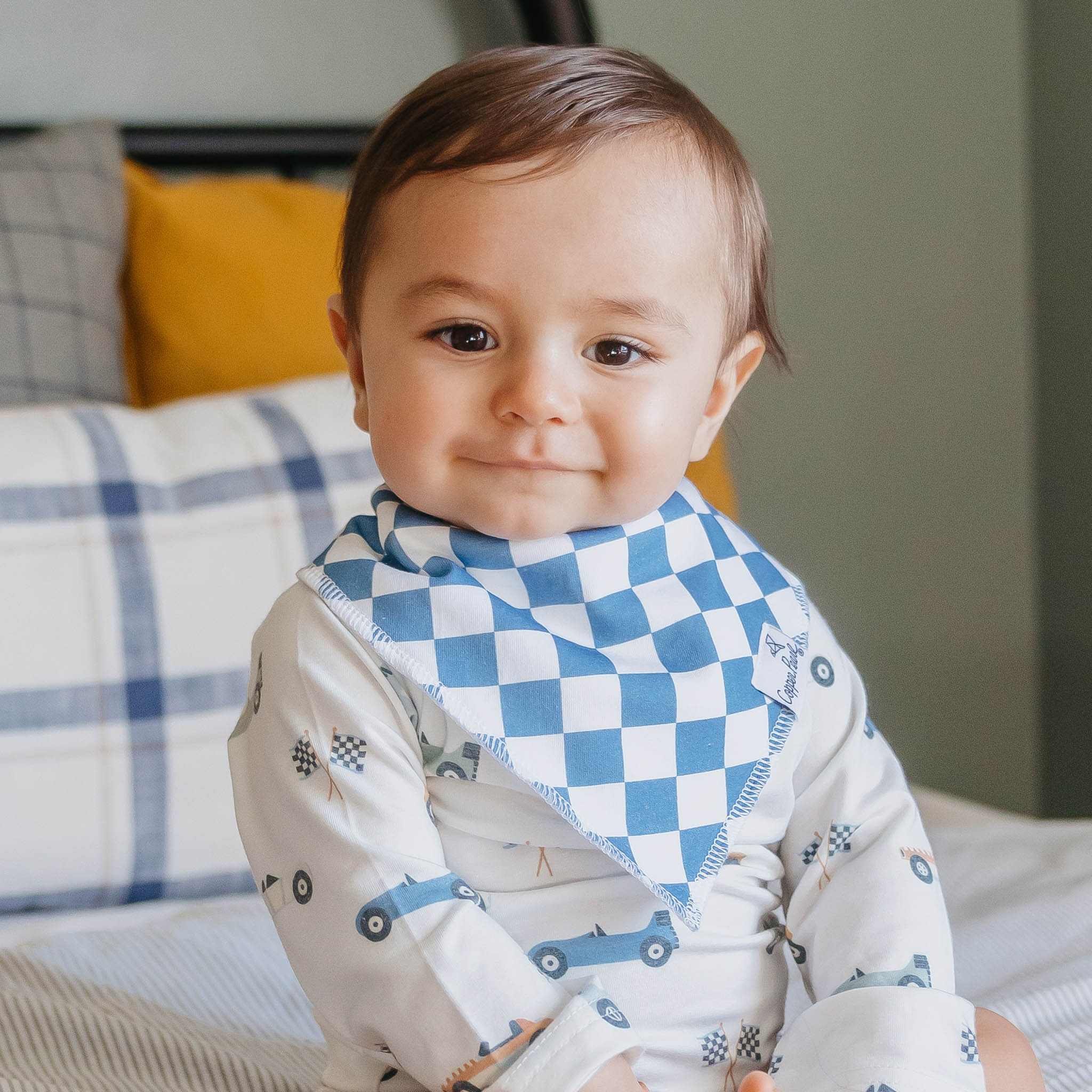 Single Bandana Bib - Speedster by Copper Pearl - Image 2