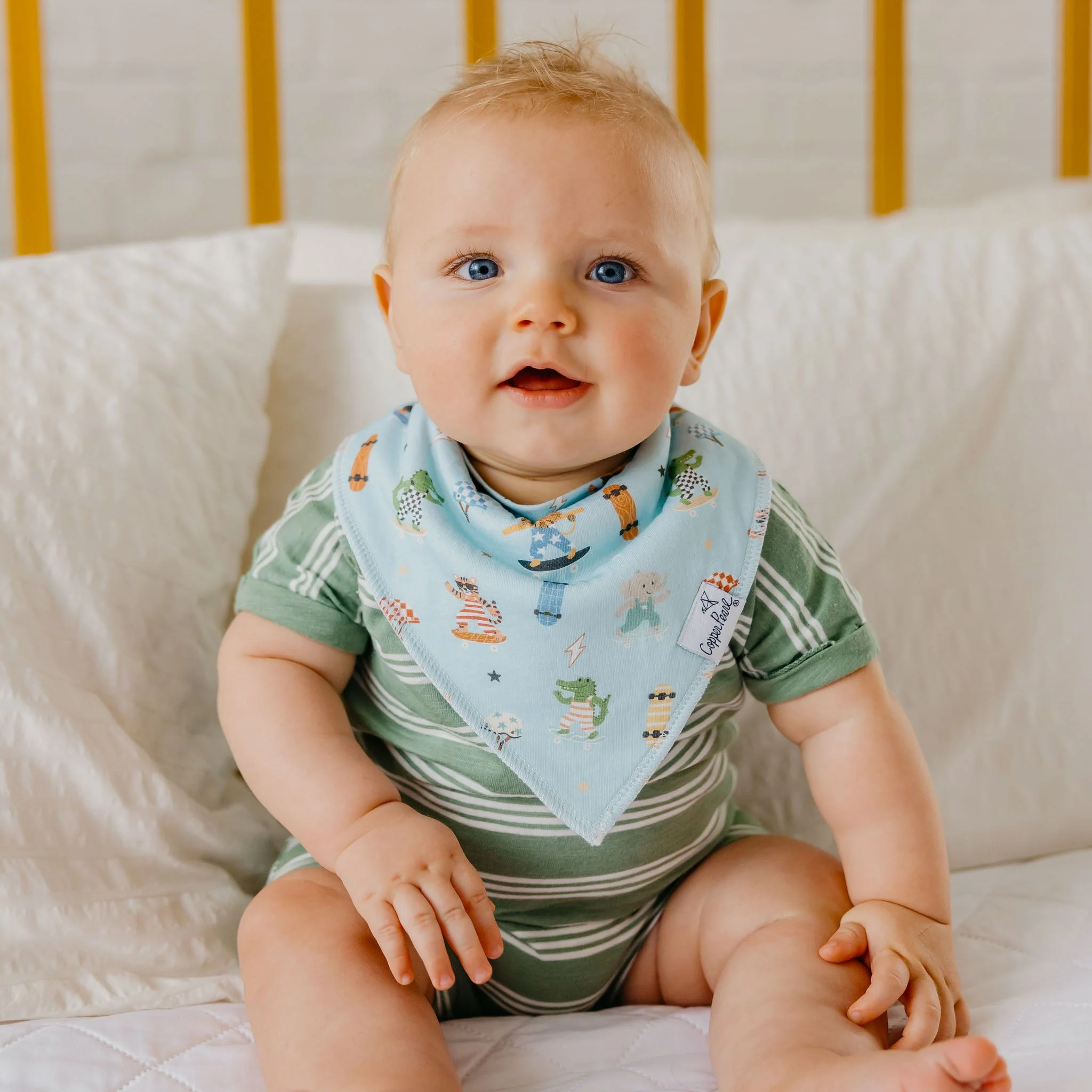 Single Bandana Bib - Speedster by Copper Pearl - Image 4