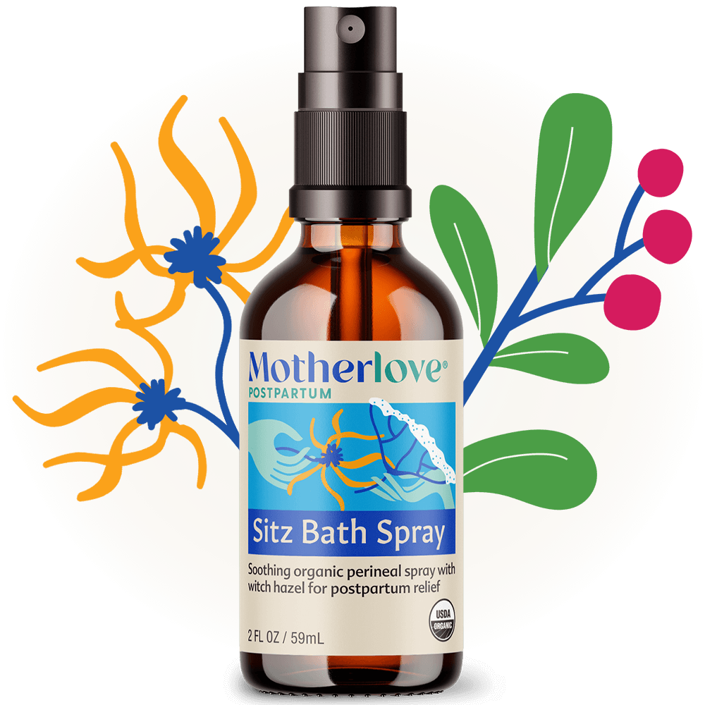 Sitz Bath Spray - 2 oz by Motherlove