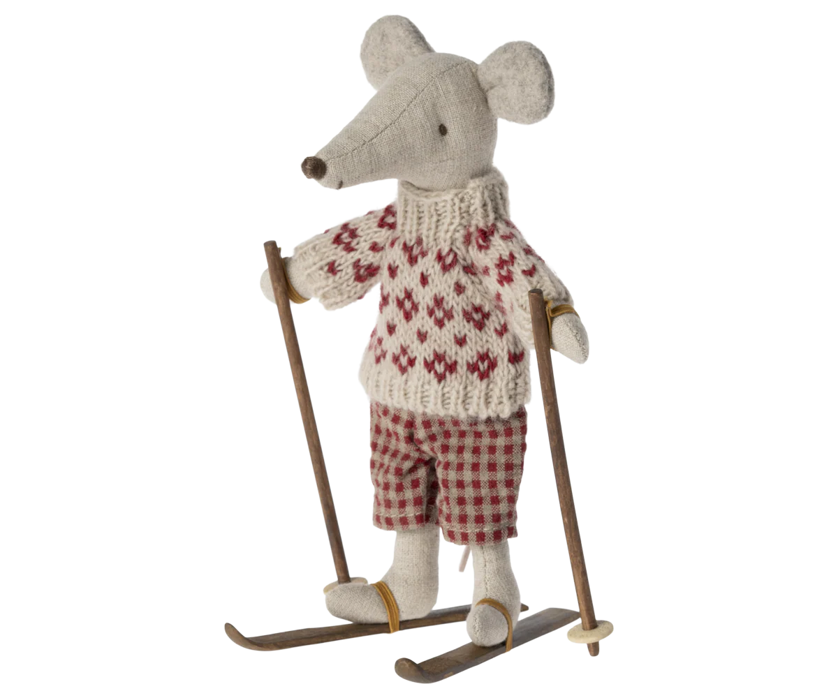 Skis & Ski Poles - Mum/Dad by Maileg - Image 4