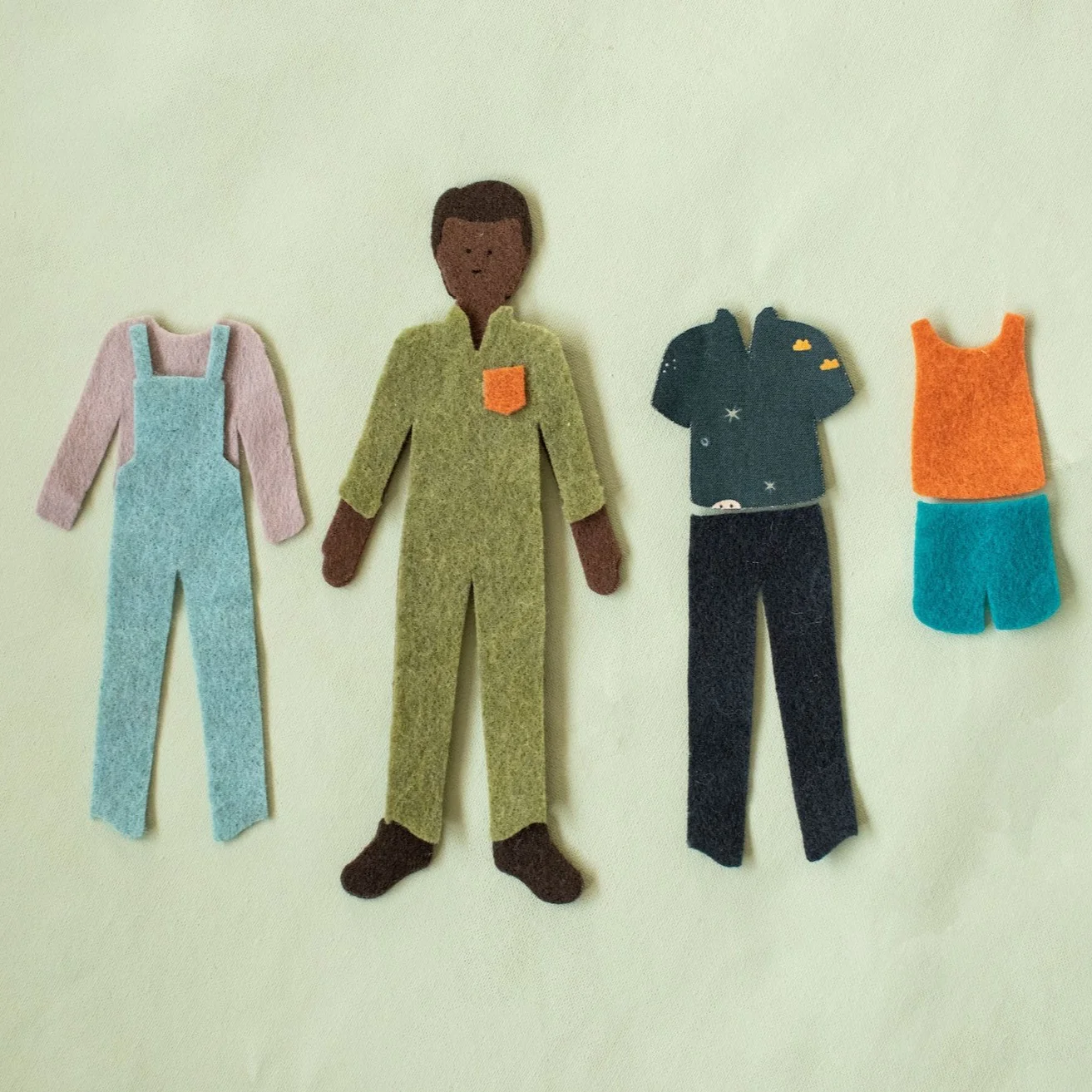Sky Boy Felt Starter Doll by Lowercase Toys - FINAL SALE - Image 2