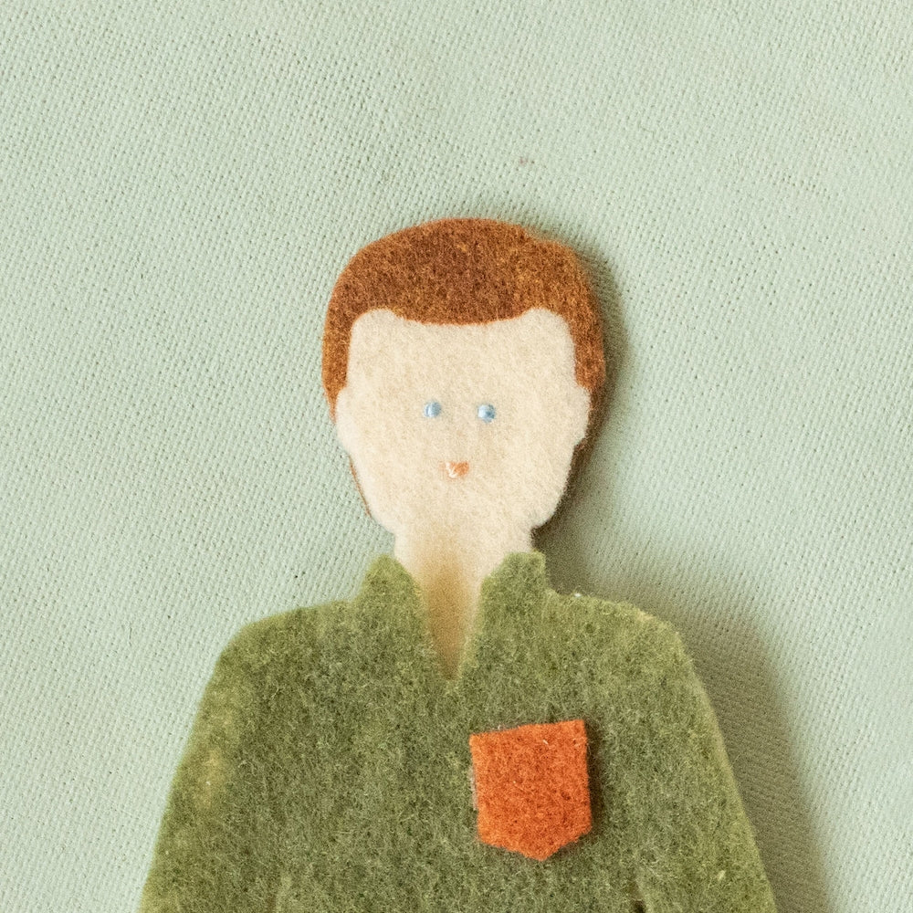 Sky Boy Felt Starter Doll by Lowercase Toys - FINAL SALE - Image 3