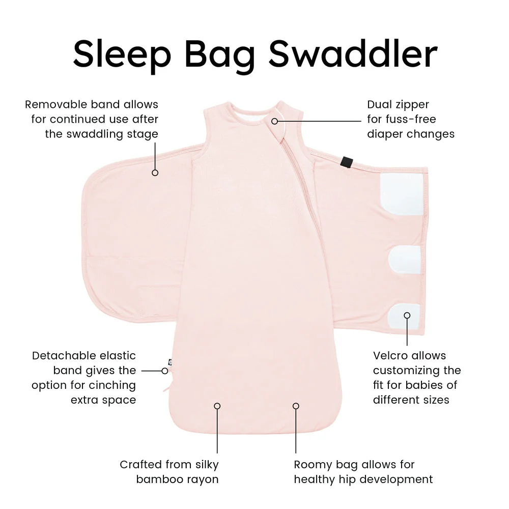 Sleep Bag Swaddler 1.0 Tog - Blush by Kyte Baby - Image 7