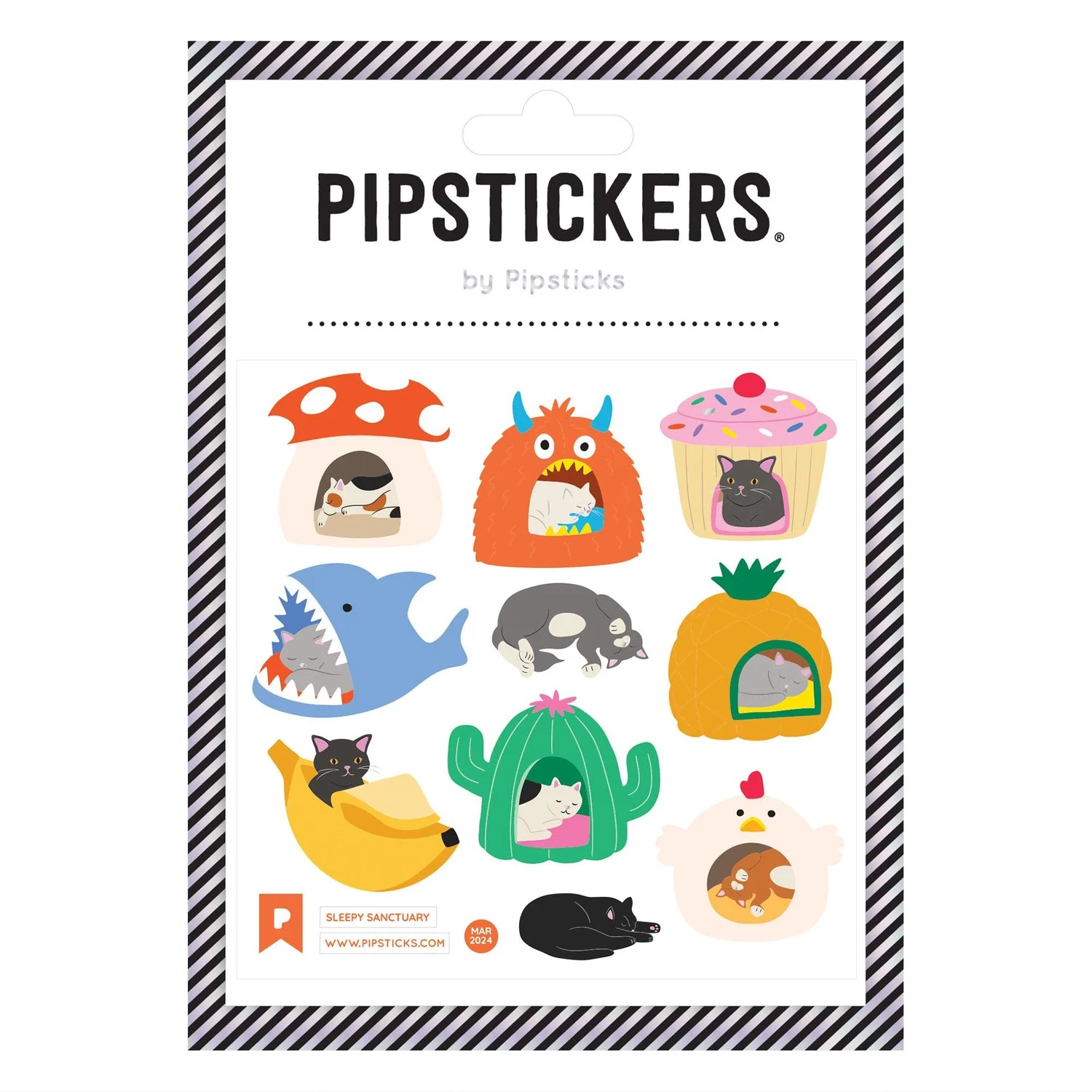 Sleepy Sanctuary Stickers by Pipsticks