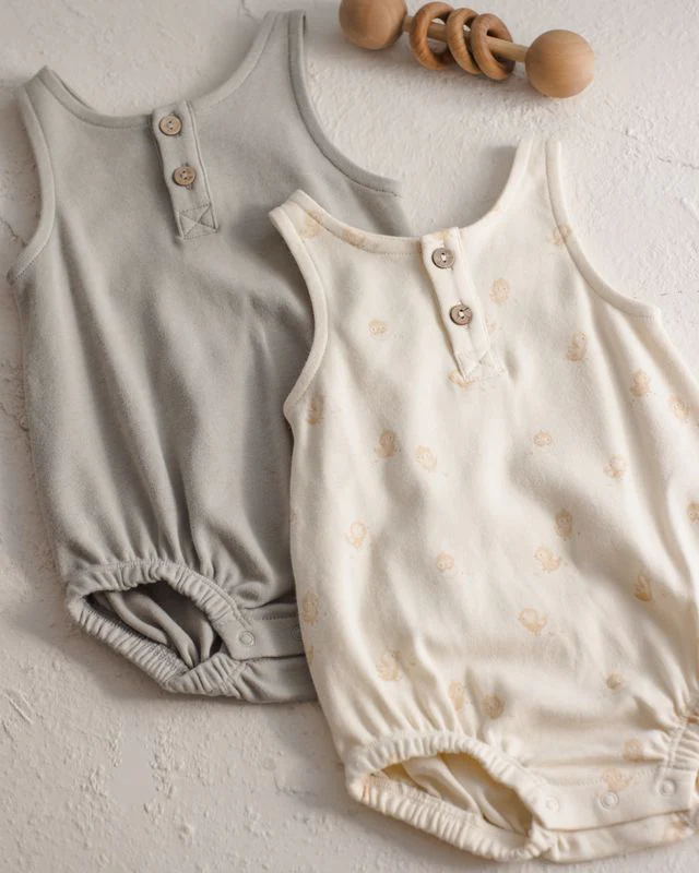 Sleeveless Bubble - Sage by Quincy Mae - Image 7