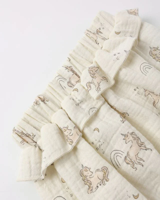 Sleeveless Peplum Set - Unicorns by Quincy Mae - Image 9