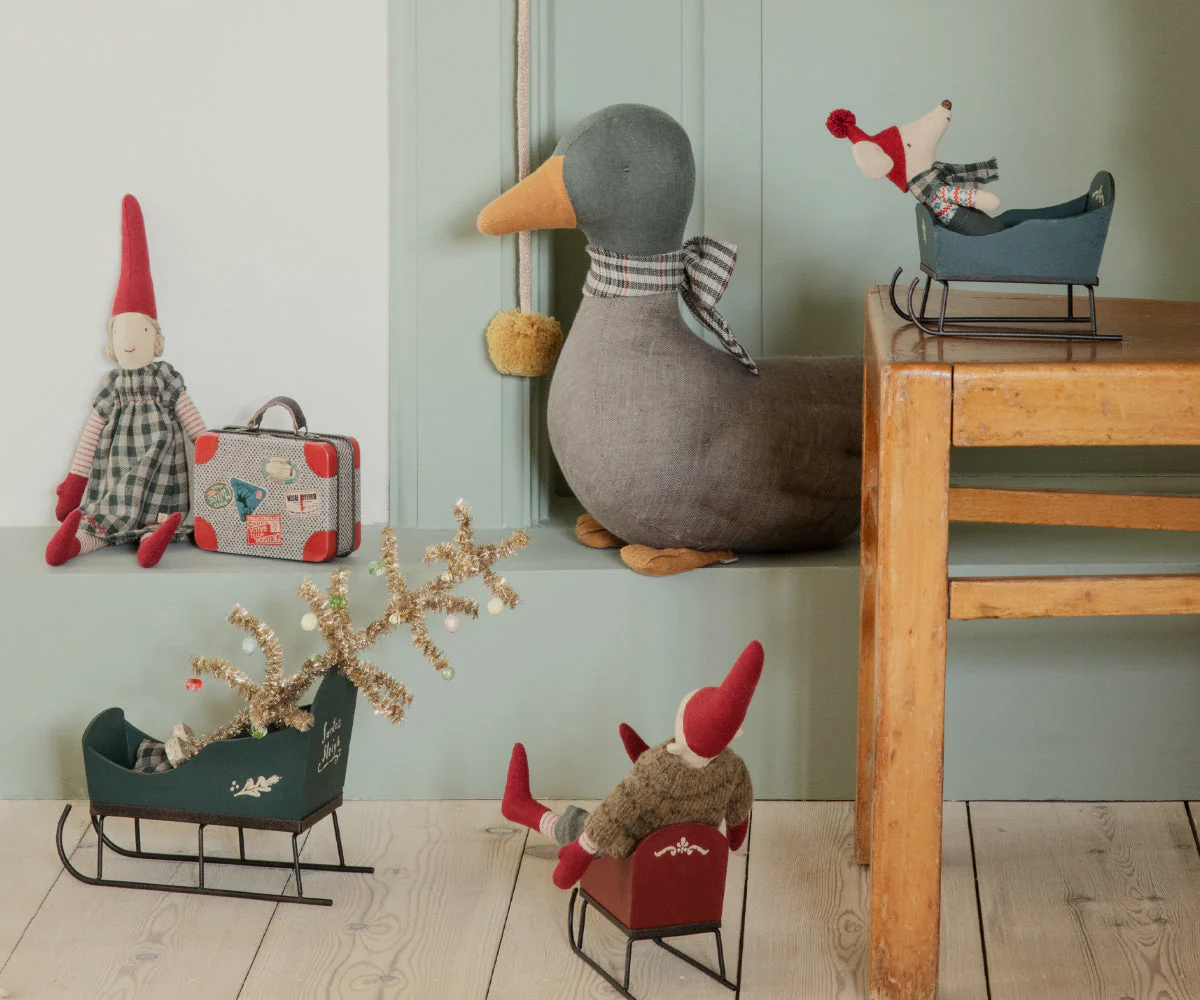 Sleigh Mouse by Maileg - Image 2