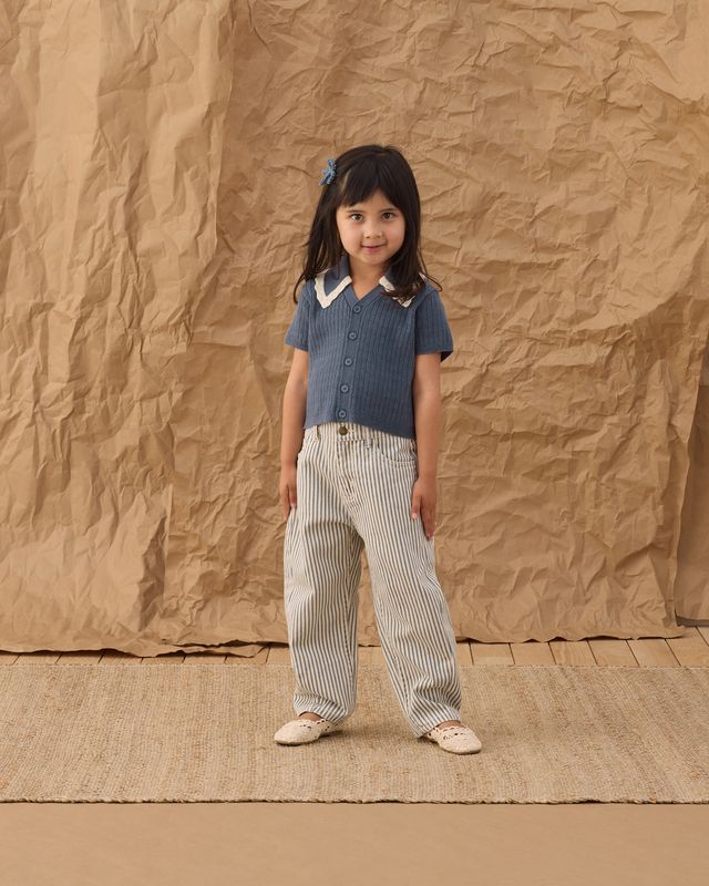 Sloane Knit Top - Marine by Rylee + Cru - Image 3