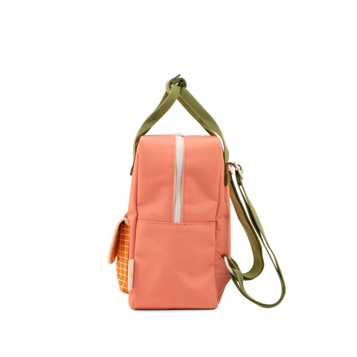 Small Farmhouse Envelope Backpack - Flower Pink by Sticky Lemon - Image 3