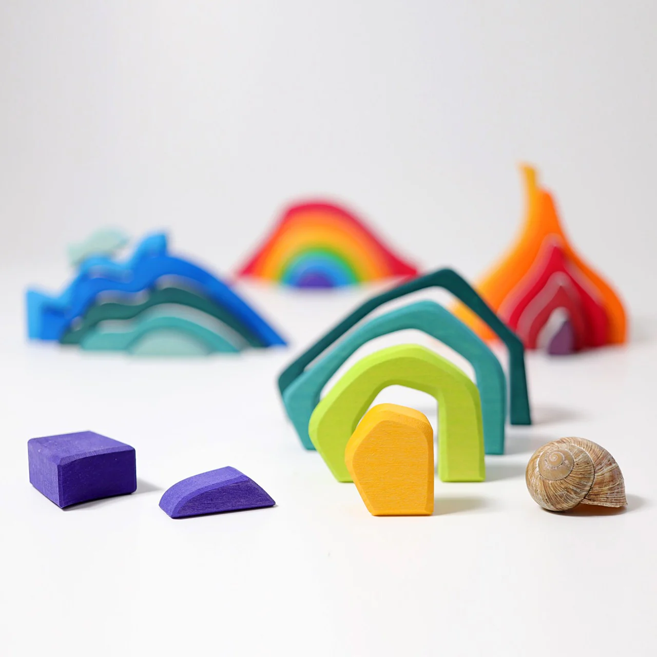 Small Four Elements Building Set by Grimm's - Image 4