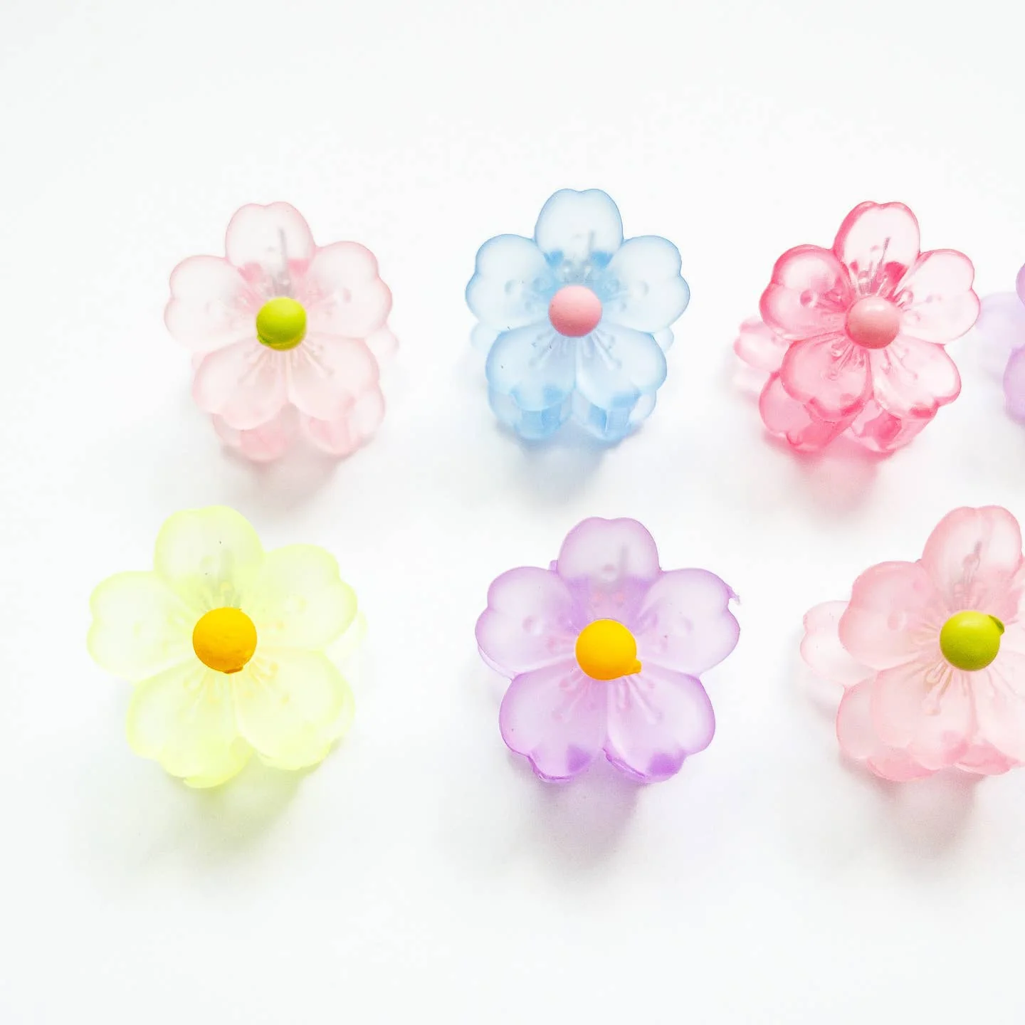 Small Sakura Flower Hair Claws by Eggy Cakes - Image 7