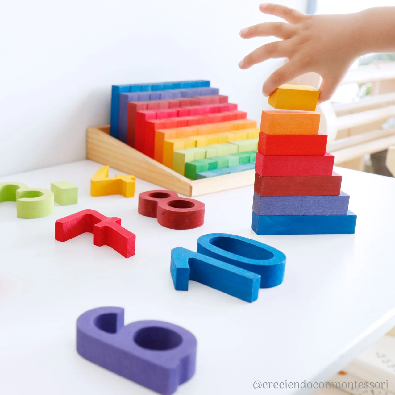 Small Stepped Counting Blocks by Grimm's - Image 7