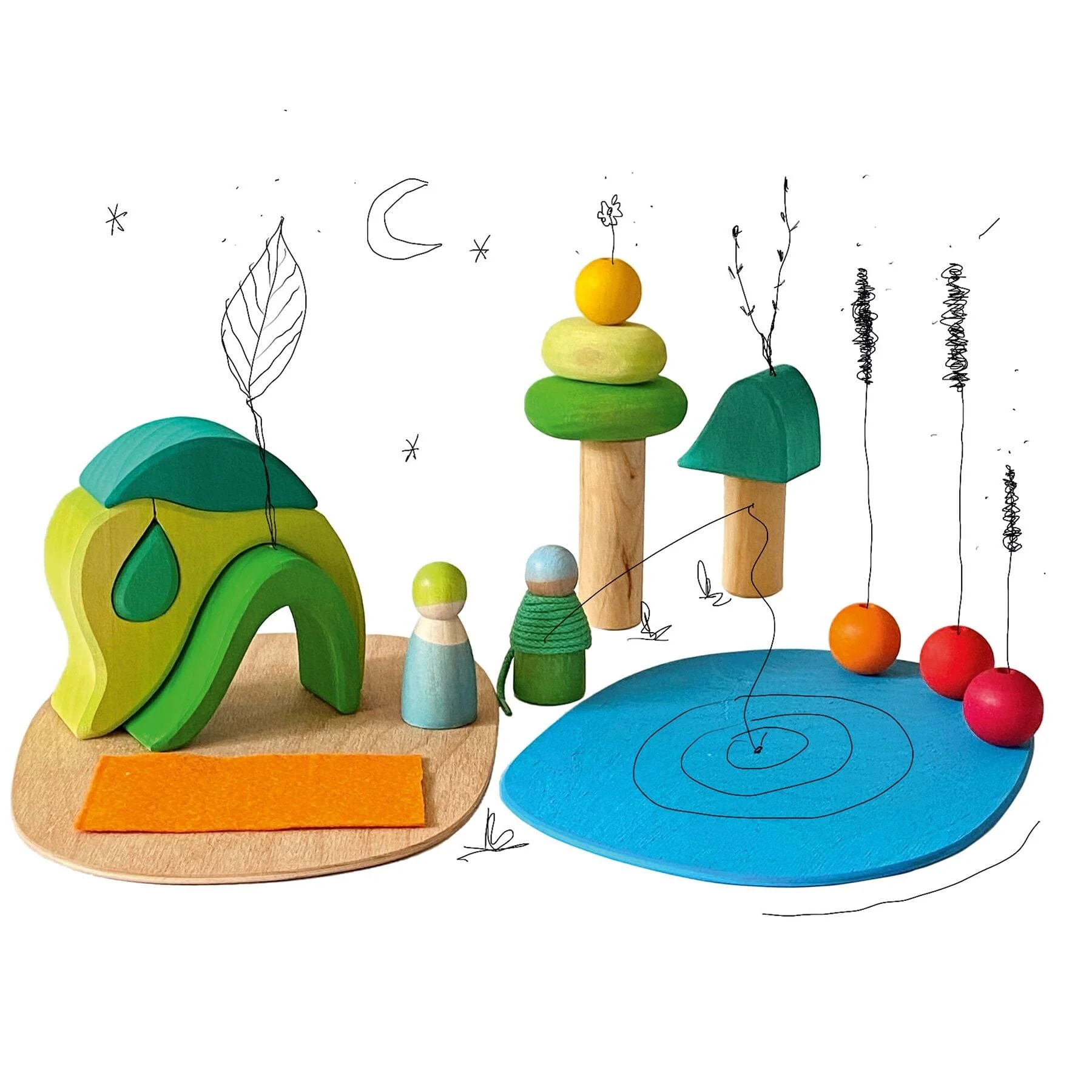 Small World Play in the Woods by Grimm's - Image 2