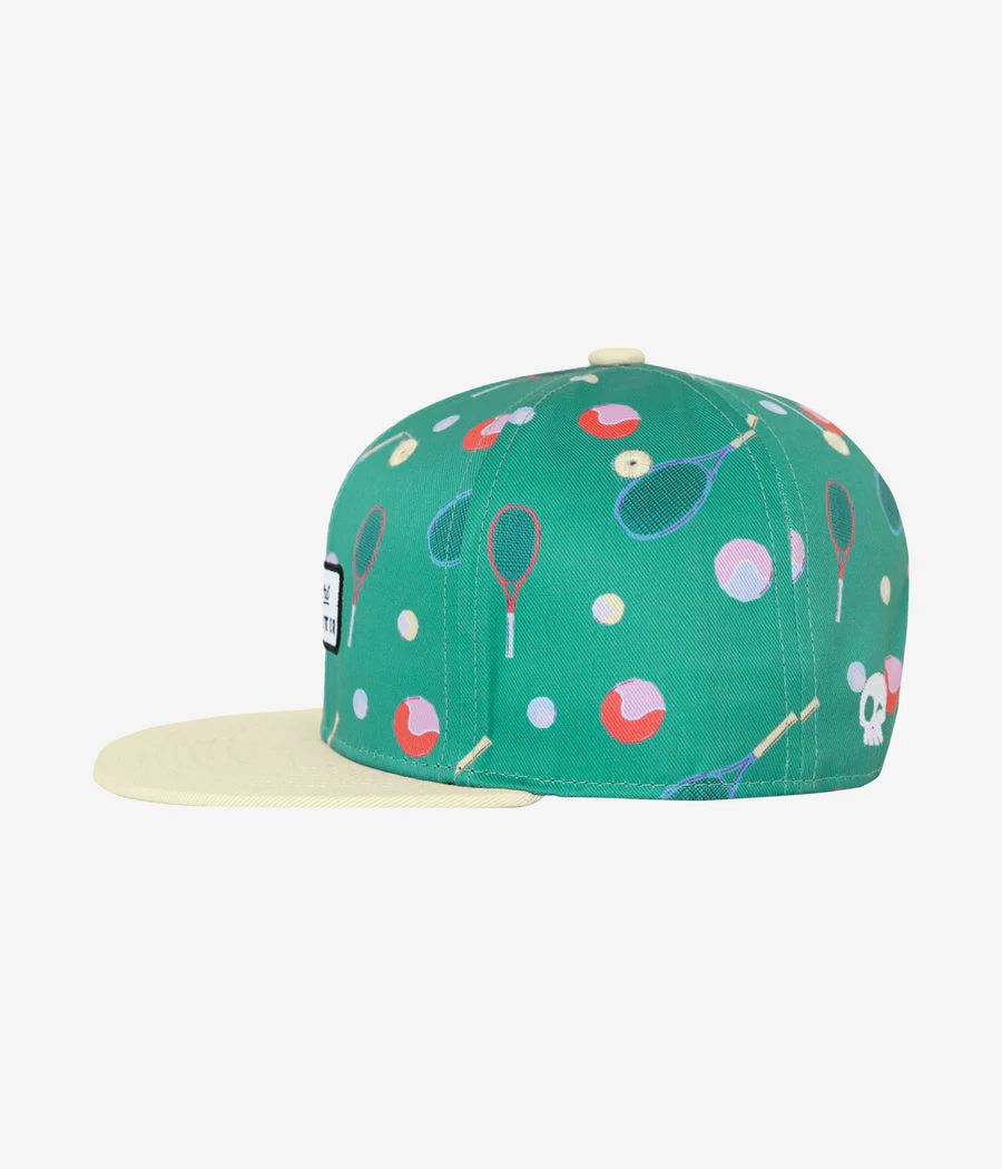 Smash It Snapback Hat - Tennis Court by Headster Kids - Image 3