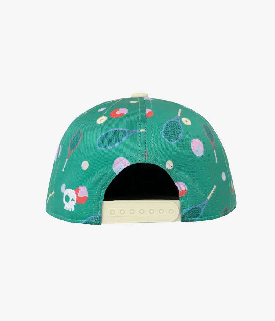 Smash It Snapback Hat - Tennis Court by Headster Kids - Image 4