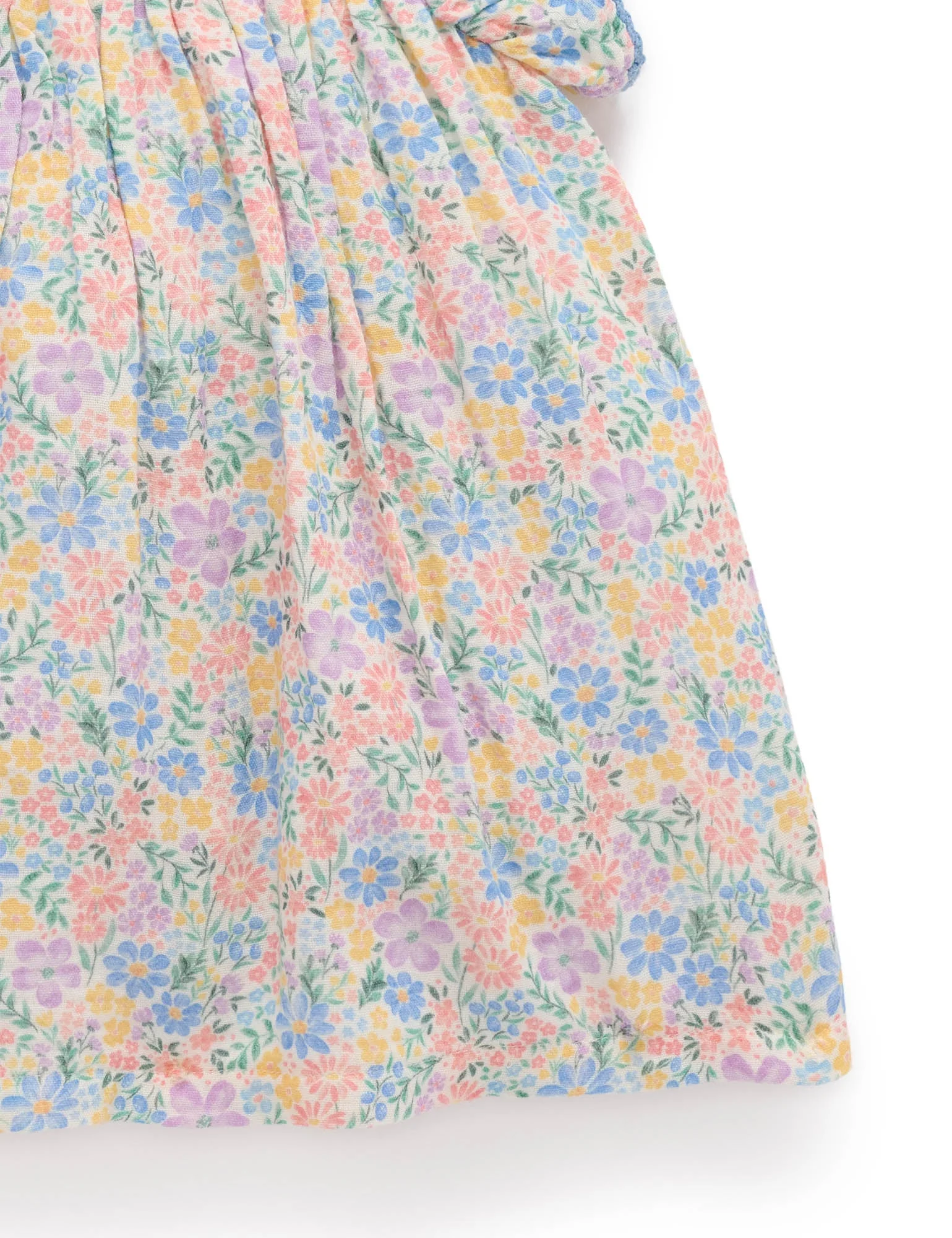 Smocked Dress - Isabella Print by Purebaby - Image 6