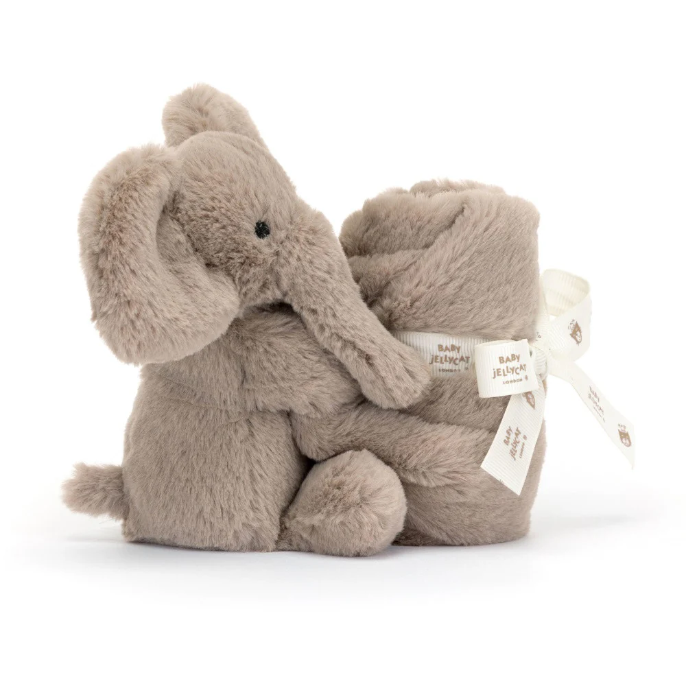 Smudge Elephant Soother in Gift Box by Jellycat - Image 3
