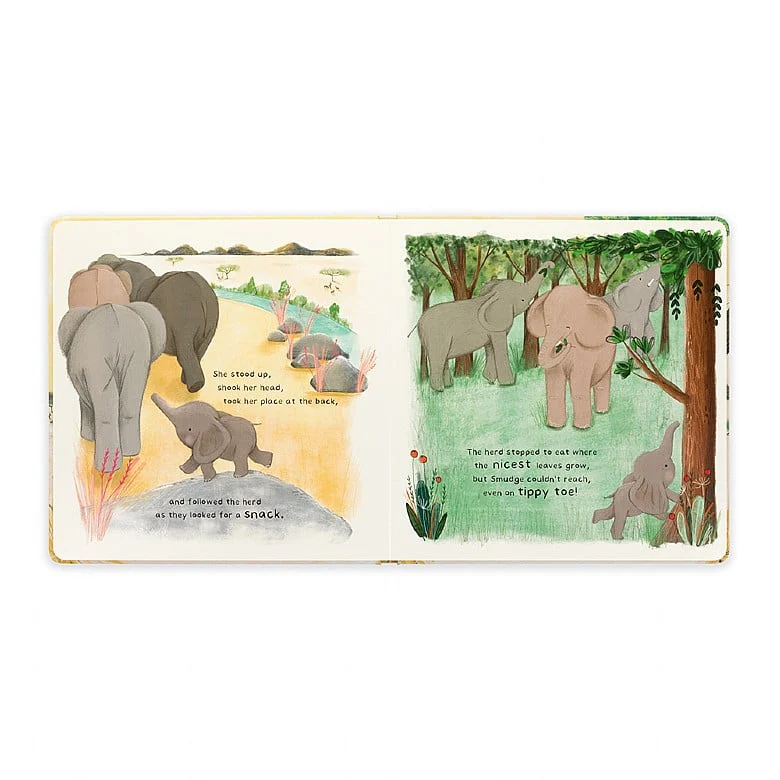 Smudge the Littlest Elephant Book by Jellycat - Image 2