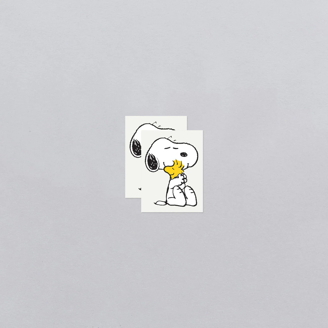 Snoopy Hugs Woodstock Tattoo Pair by Tattly - Image 4