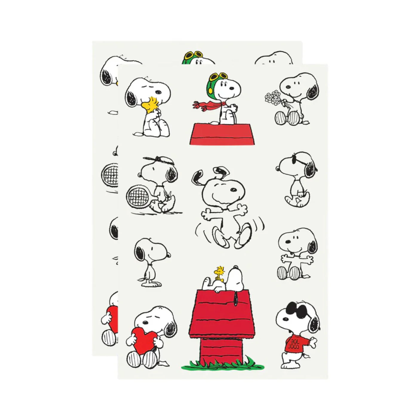 Snoopy Tattoo Sheets - Set of 2 by Tattly