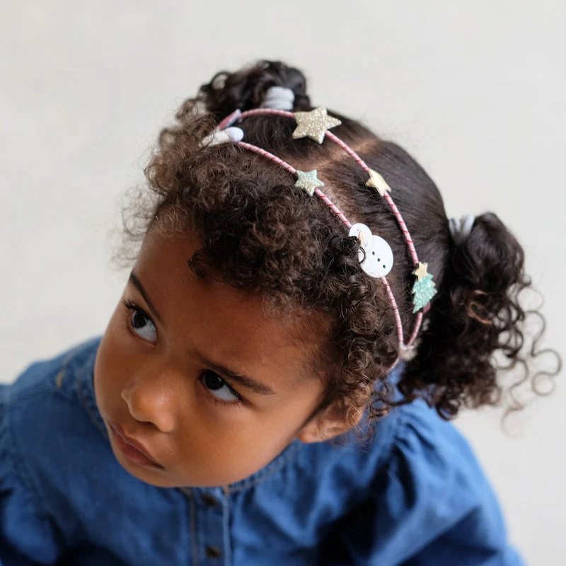 Snowman Double Alice Headband by Mimi & Lula - FINAL SALE - Image 5