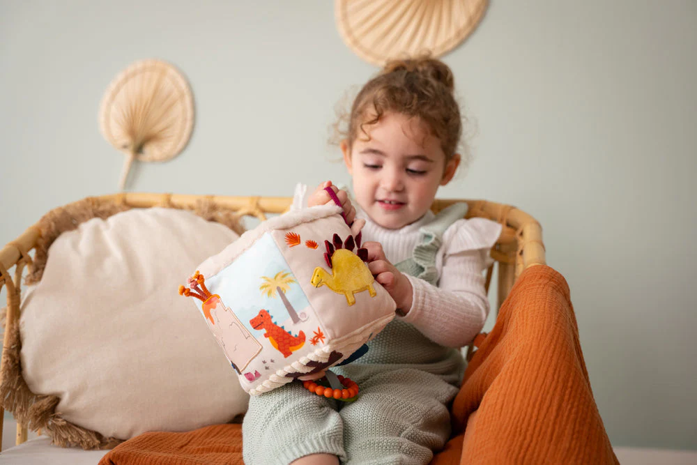 Soft Activity Cube - Dino by Little Big Friends - Image 5