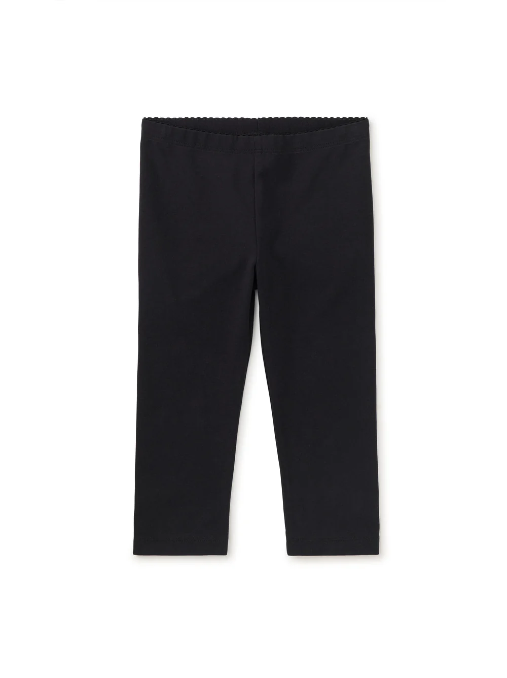 Solid Capri Leggings - Jet Black by Tea Collection - FINAL SALE - Image 2