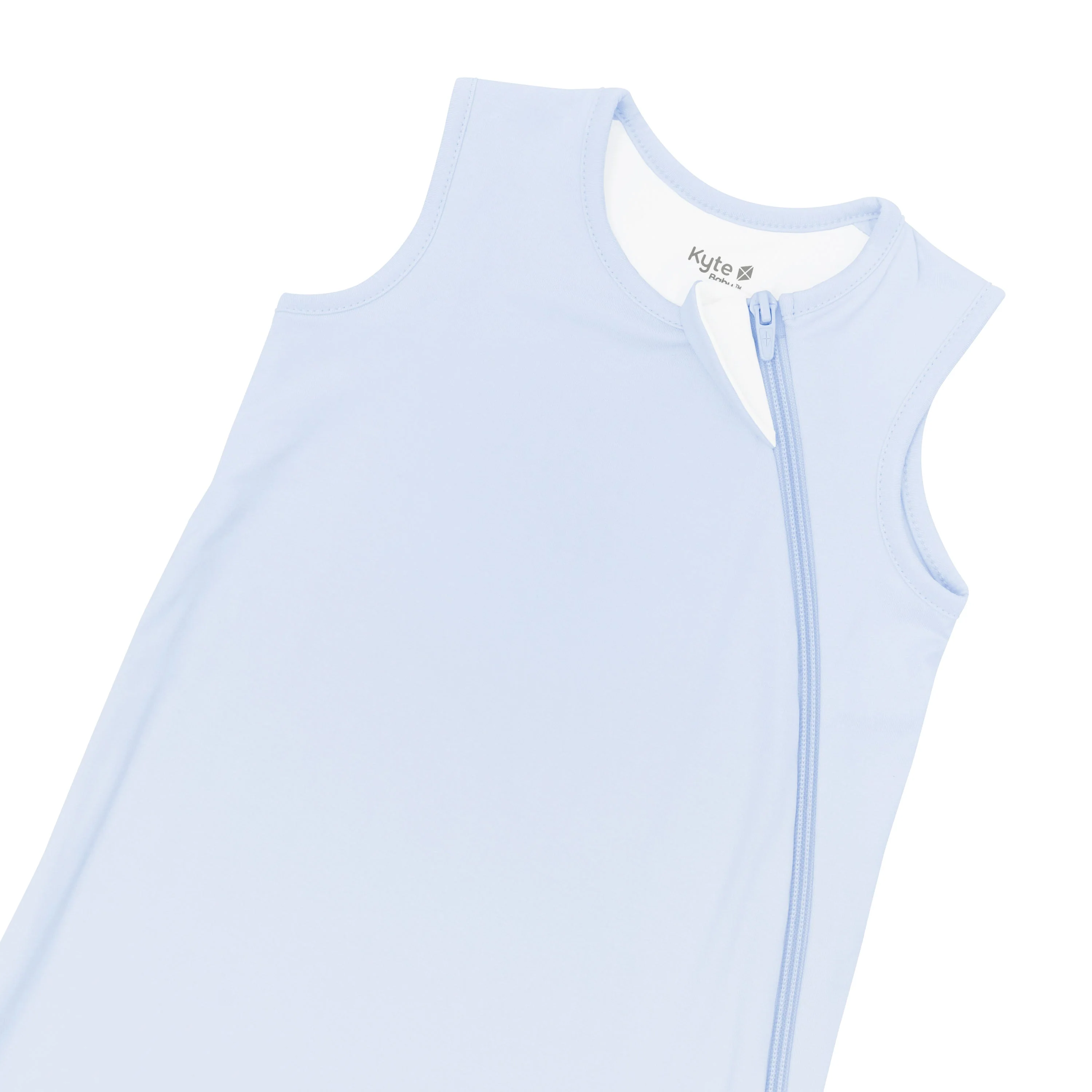 Solid Sleep Bag Tog 0.5 - Mist by Kyte Baby - Image 2