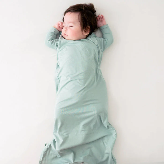 Solid Sleep Bag Tog 0.5 - Sage by Kyte Baby - Image 5