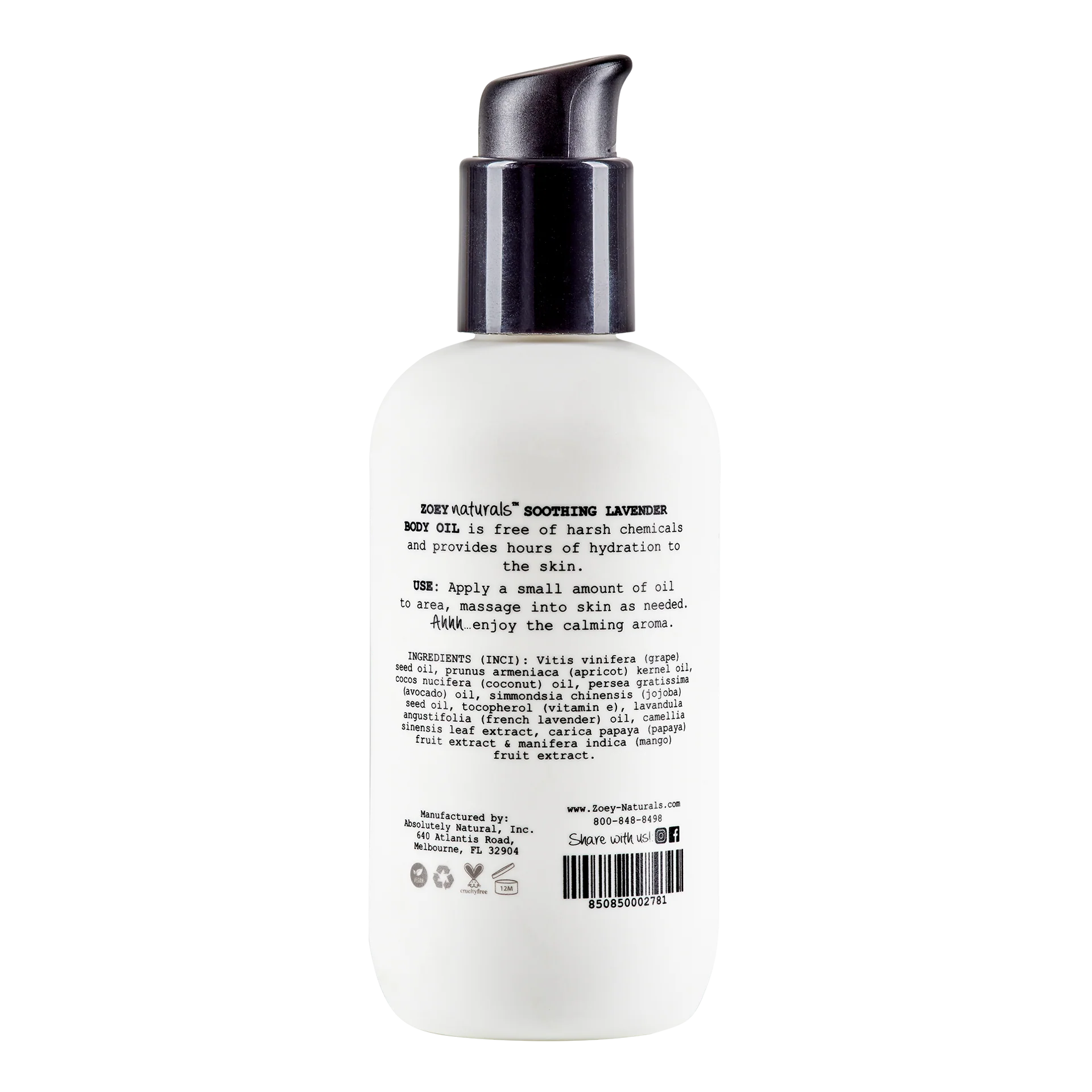 Soothing Lavender Body Oil by Zoey Naturals - Image 4