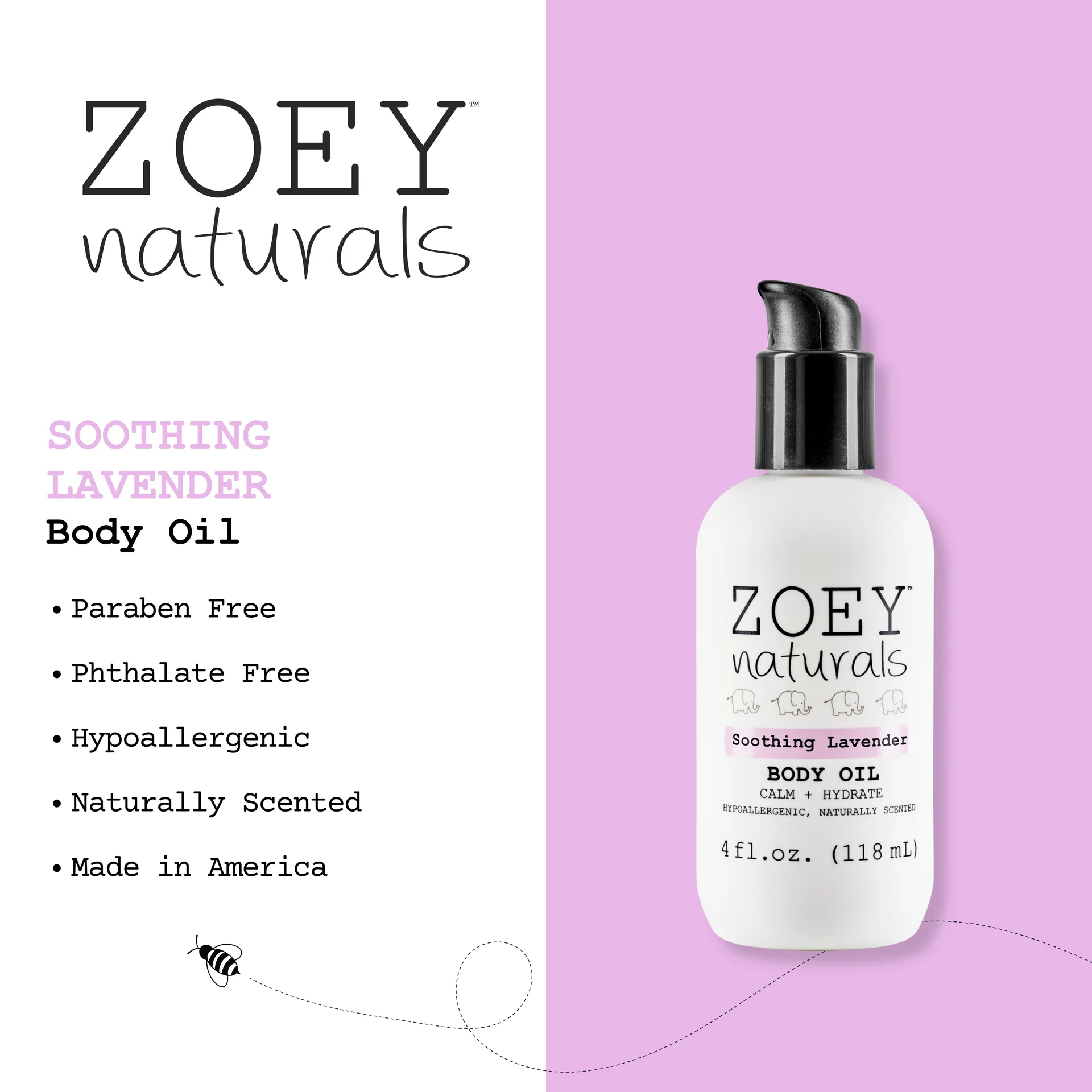 Soothing Lavender Body Oil by Zoey Naturals - Image 6