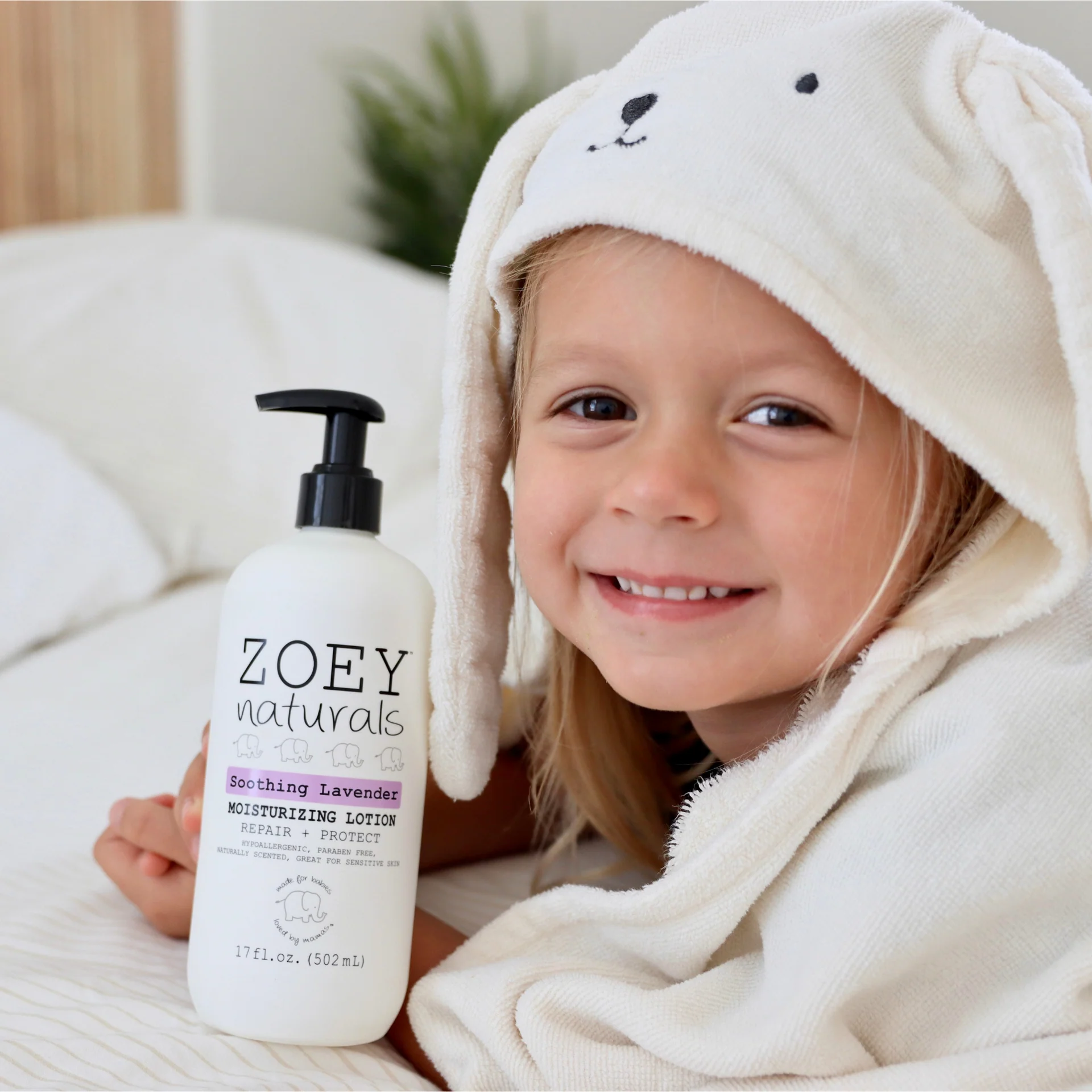 Soothing Lavender Moisturizing Lotion by Zoey Naturals - Image 2