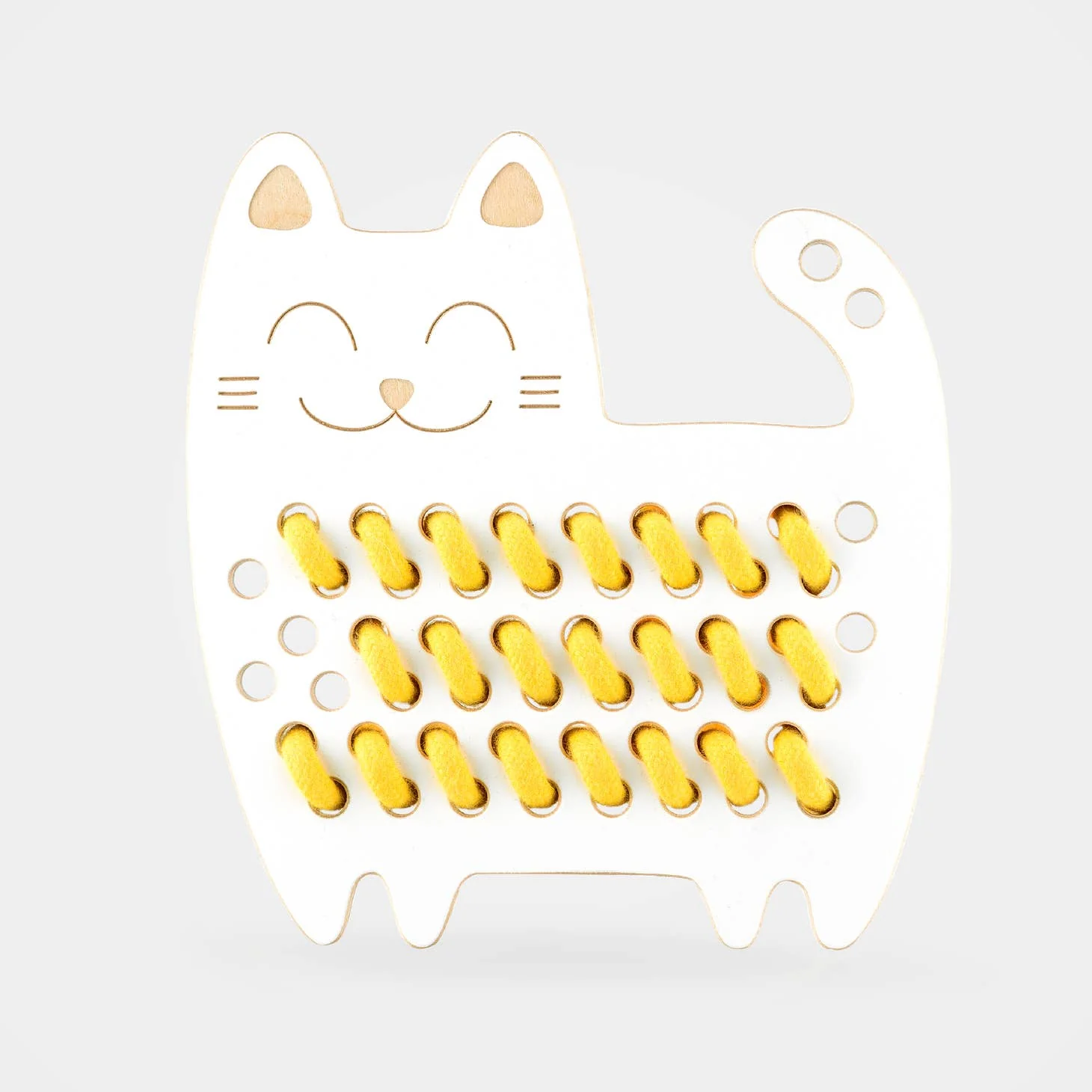 Sophie The Cat - Wooden Lacing Toy by Milin - Image 3