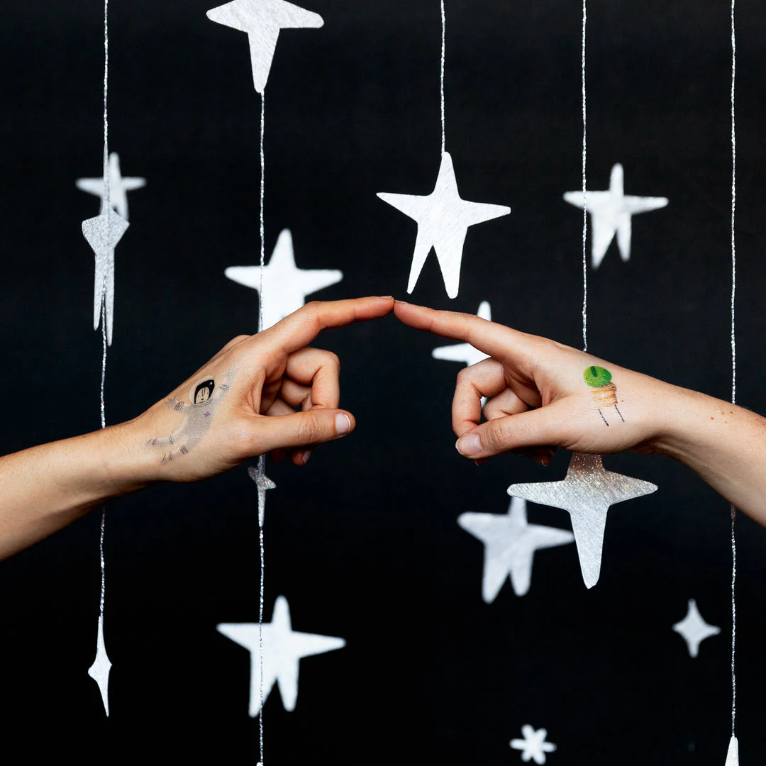 Space Explorer Tattoo Set by Tattly - Image 6